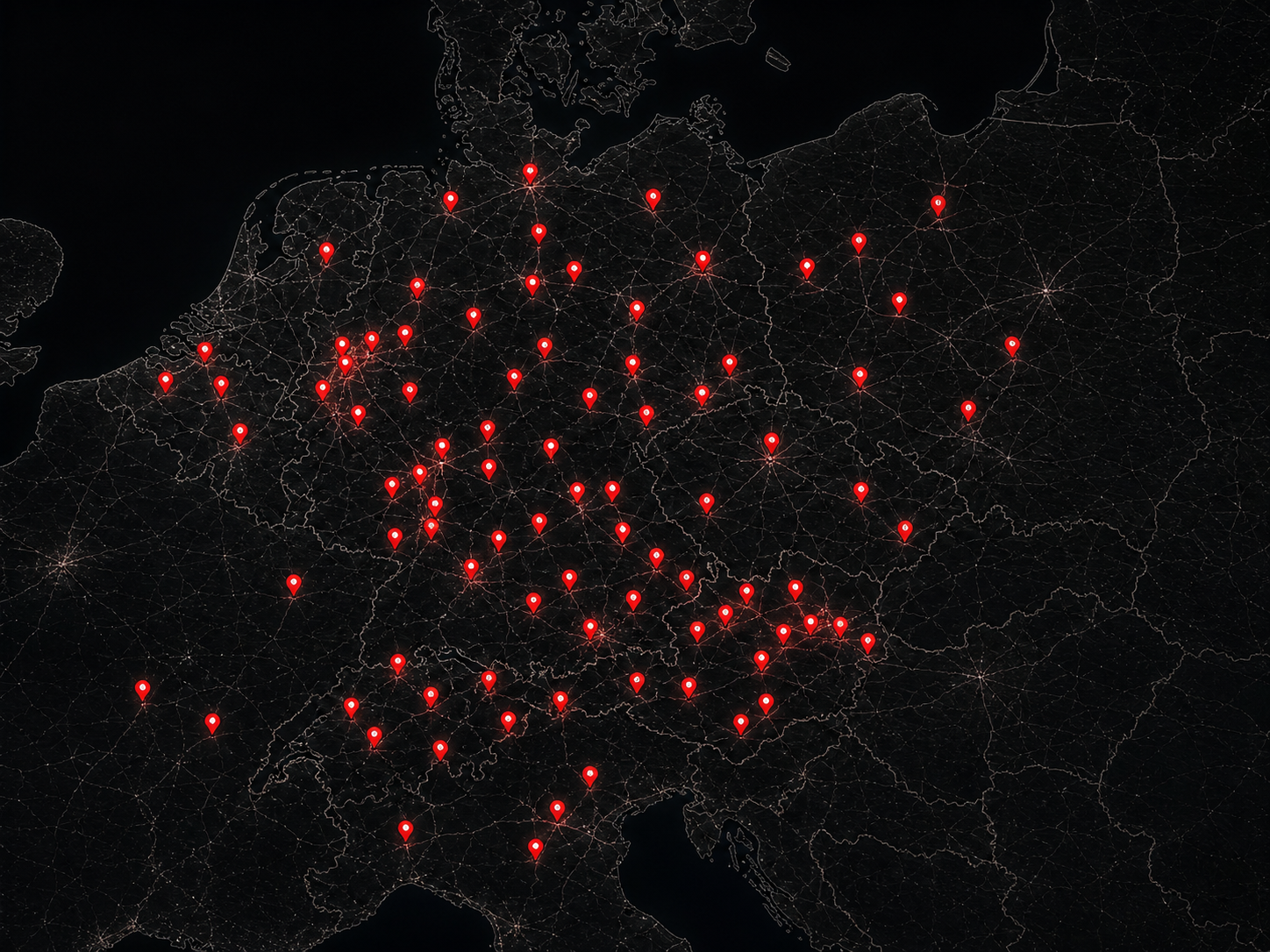 RG-Racing partner network across Europe